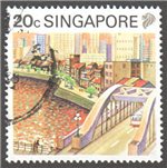 Singapore Scott 569 Used